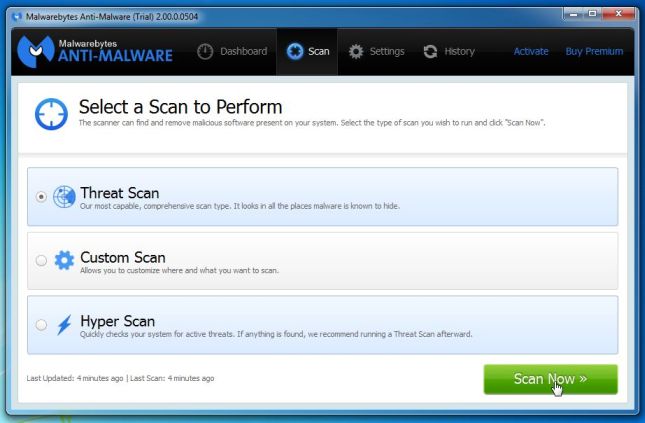 malwarebytes-anti-malware-threat-scan-option